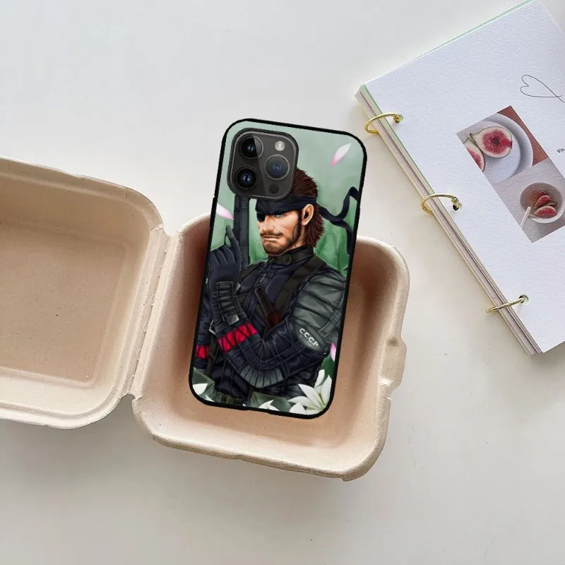 Metal Gear Solid Snake Phone Case For iPhone 15 14 13 12 11 X XR XS 6 - Metal Gear Solid Store